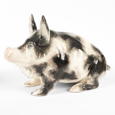 Lot 801 - A large Wemyss pig