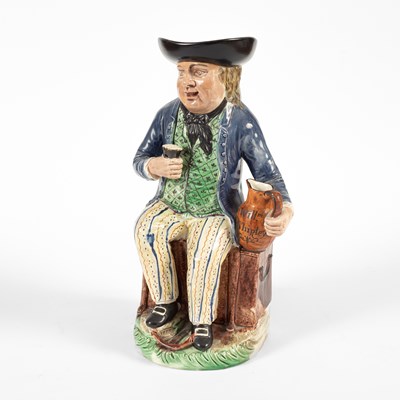 Lot 736 - A Ralph Wood type Sailor Toby jug