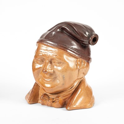 Lot 807 - A flagon modelled as the head of Johnny Souter
