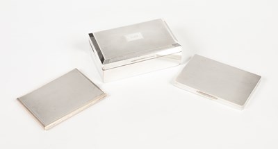 Lot 71 - A silver cigarette case