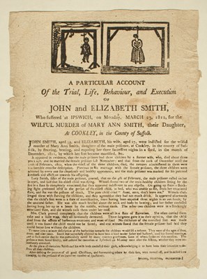 Lot 512 - [Criminal Broadside, Capital Punishment Hanging]