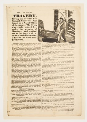 Lot 513 - [Criminal Broadside, Murder]