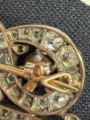 Lot 21 - The Harbour Lights: an early 19th Century multi-gem set hair ornament
