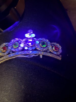 Lot 21 - The Harbour Lights: an early 19th Century multi-gem set hair ornament