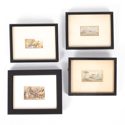 Lot 191 - Four George Baxter Needlebox prints