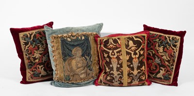 Lot 687 - A large cushion