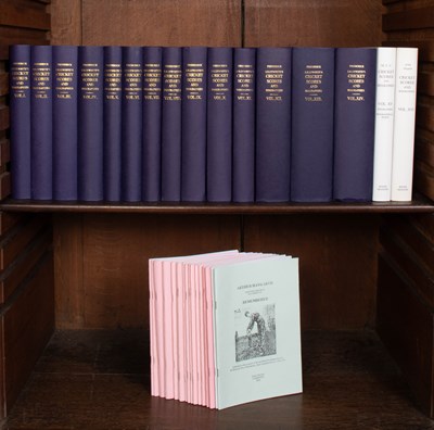 Lot 671 - Frederick Lillywhite's Cricket Scores and Biographies of Celebrated Cricketers
