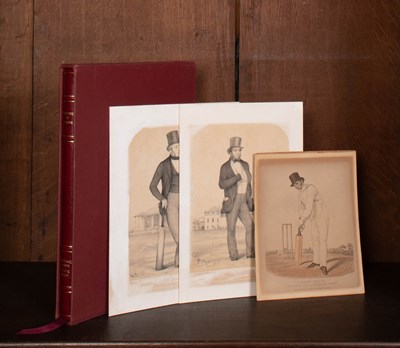 Lot 738 - Down (Michael) and West (Derek) Sketches at Lord's