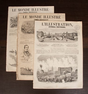 Lot 742 - [Cricket, French] Le Monde Illustre: Journal Hebdomadaire