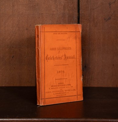 Lot 659 - Alcock (Charles W) James Lillywhite's Cricketers' Annual for 1876