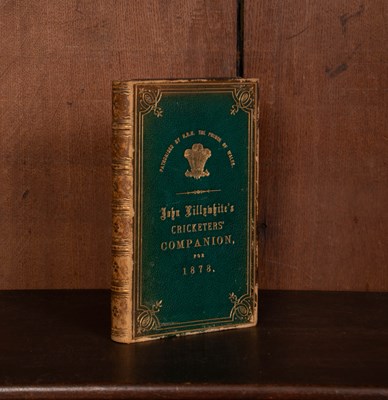 Lot 662 - John Lillywhite's Cricketers' Companion... for 1878