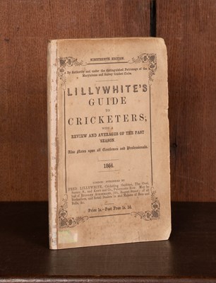 Lot 665 - Lillywhite (Frederick) The Nineteenth Edition of The Guide to Cricketers'...