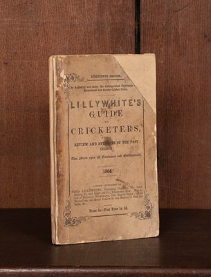 Lot 667 - Lillywhite (Frederick) The Nineteenth Edition of the Guide to Cricketers