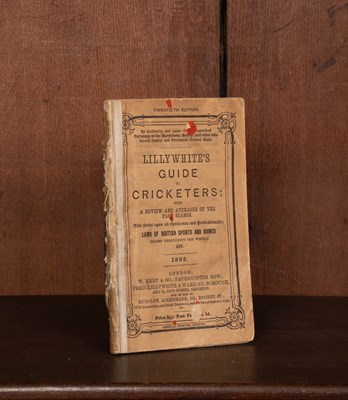 Lot 676 - Lillywhite (Frederick) The Twentieth Edition of Lillywhite's Guide to Cricketers