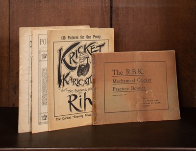Lot 575 - [Cricket Ephemera]