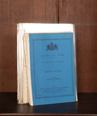 Lot 635 - [British Sporting Patents, Bowls]
