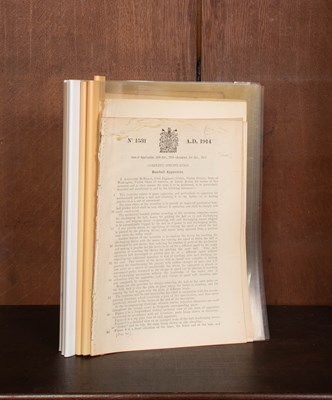 Lot 636 - [British Sporting Patents, Cricket and Baseball]