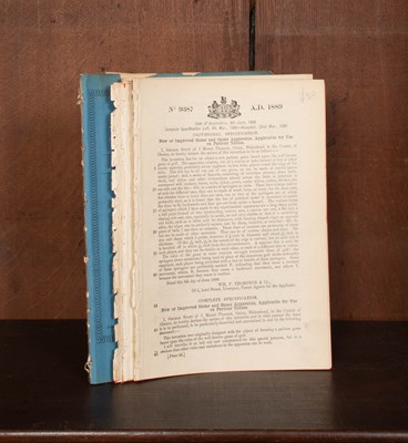 Lot 638 - [British Sporting Patents, New or Novel Games]