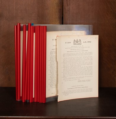 Lot 643 - [British Sporting Patents, Table Tennis]
