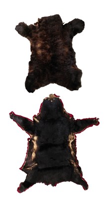Lot 346 - Two bear skins