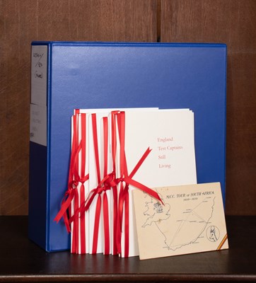 Lot 580 - [Cricket Ephemera, Christmas Cards]