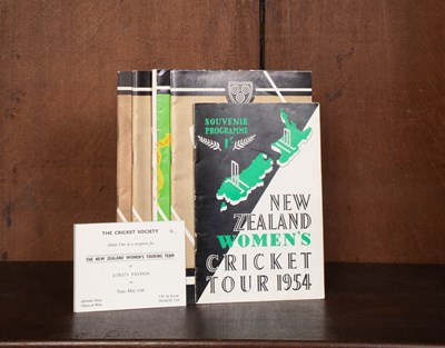 Lot 749 - [Women's Cricket]