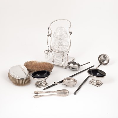 Lot 54 - Sundry silver and plate