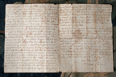 Lot 500 - Thomas Paine (1737-1809) autograph letter signed to Colonel John Fellows (1735 – 1808)