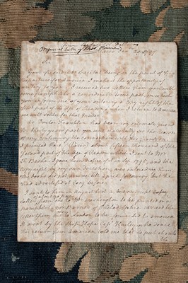 Lot 500 - Thomas Paine (1737-1809) autograph letter signed to Colonel John Fellows (1735 – 1808)