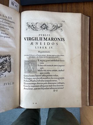 Lot 382 - [Of French Royal Interest] [Virgil] Publii Virgilii Maronis Opera