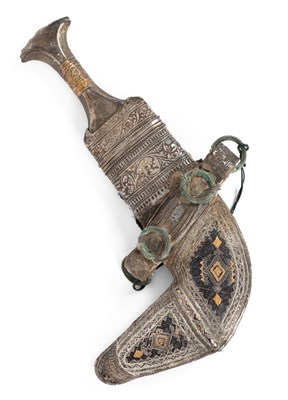 Lot 211 - An Omani/Yemeni Jambiya dagger