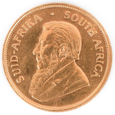 Lot 276 - A 1974 1oz South African Krugerrand gold coin