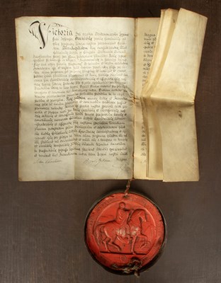 Lot 935 - A manuscript vellum Patent dated 1837