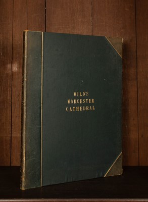 Lot 305 - Wild (Charles) An Illustration of the Architecture and Sculpture of the Cathedral Church of Worcester