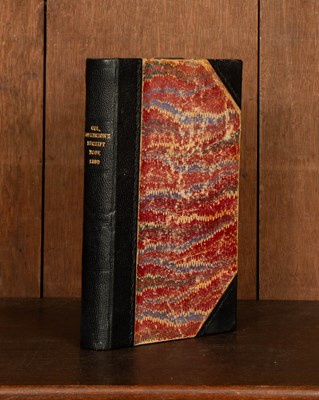 Lot 310 - [India Interest, Col. Hopkinson's Receipt Book 1860]