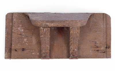 Lot 686 - An 18th Century oak misericord