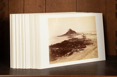 Lot 519 - A collection of 19th Century mounted albumen prints