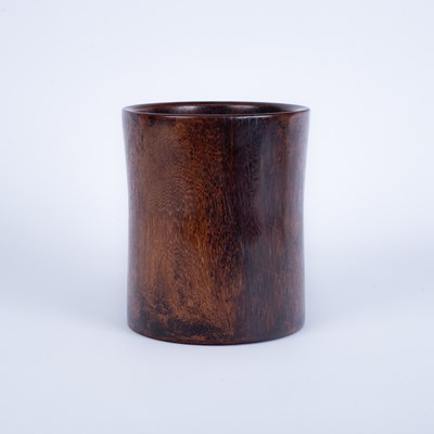 Lot 622 - A Chinese Jichimu brush pot