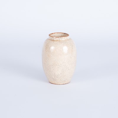 Lot 625 - A Guan ware type small vase