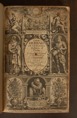 Lot 467 - Gerard (John) The Herball or Generall Historie of Plantes