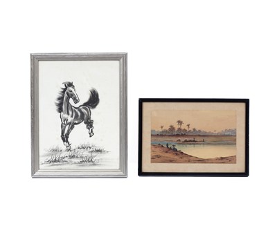 Lot 597 - Manner of Xu Beihong (1895-1953)