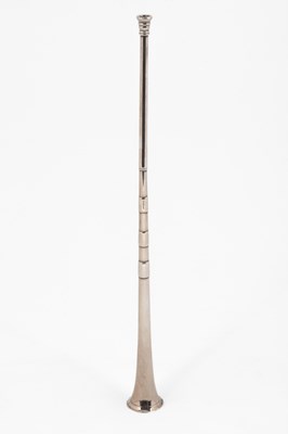 Lot 64 - A Victorian silver candle snuffer