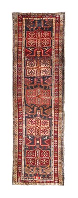 Lot 405 - A North West Persian runner of Akstafa design