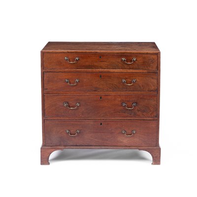Lot 339 - A George III mahogany chest of drawers