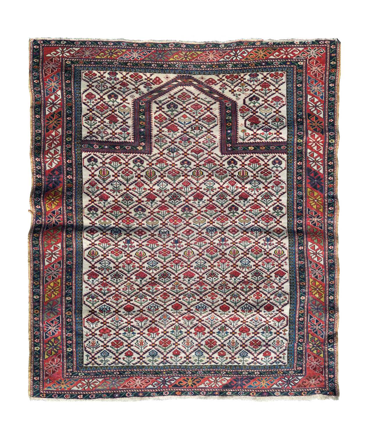 Lot 333 - A Shirvan or Marasali prayer rug