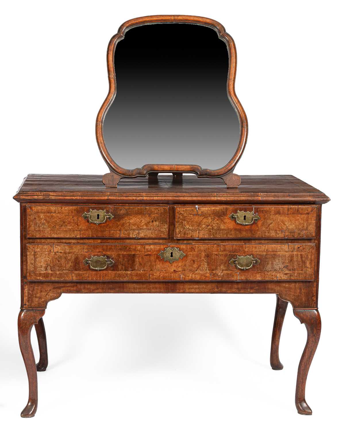 Lot 340 - A George I walnut lowboy