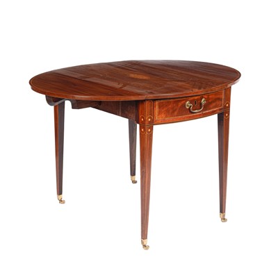 Lot 349 - A George III style mahogany Pembroke table