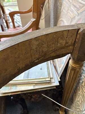 Lot 355 - [From the Studio of John Singer Sargent] A 19th Century giltwood console table