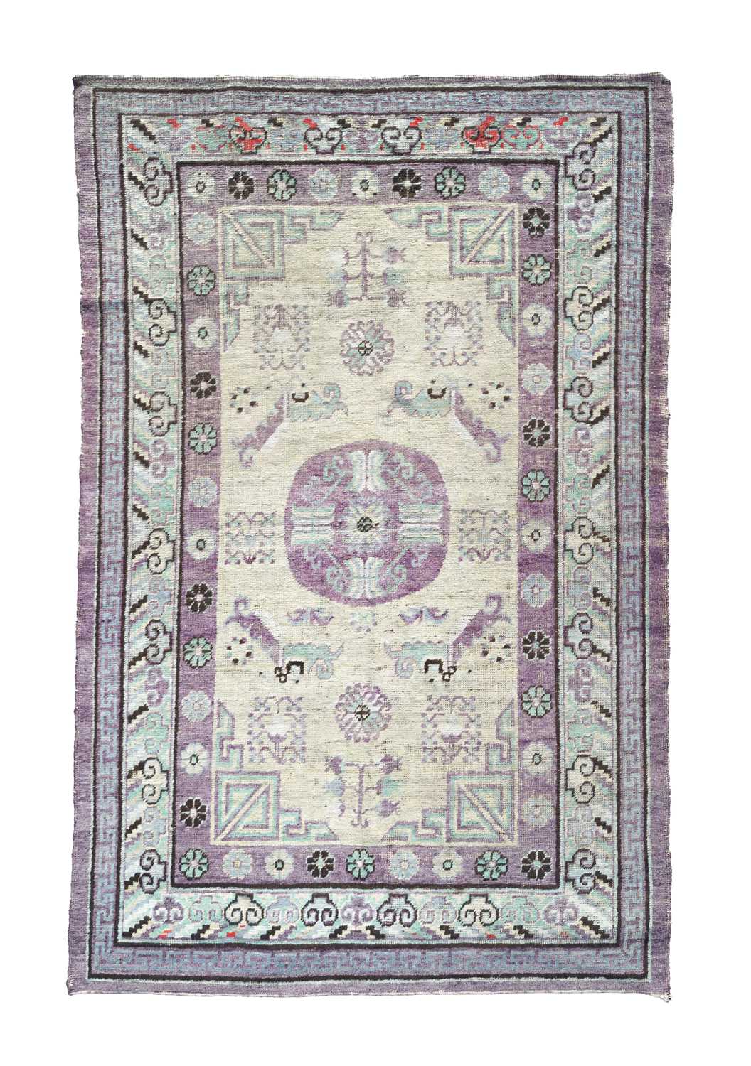 Lot 336 - A Khotan rug
