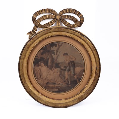 Lot 358 - A 19th Century gilt and gesso frame